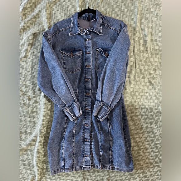 Button up Jean dress - Picture 1 of 1